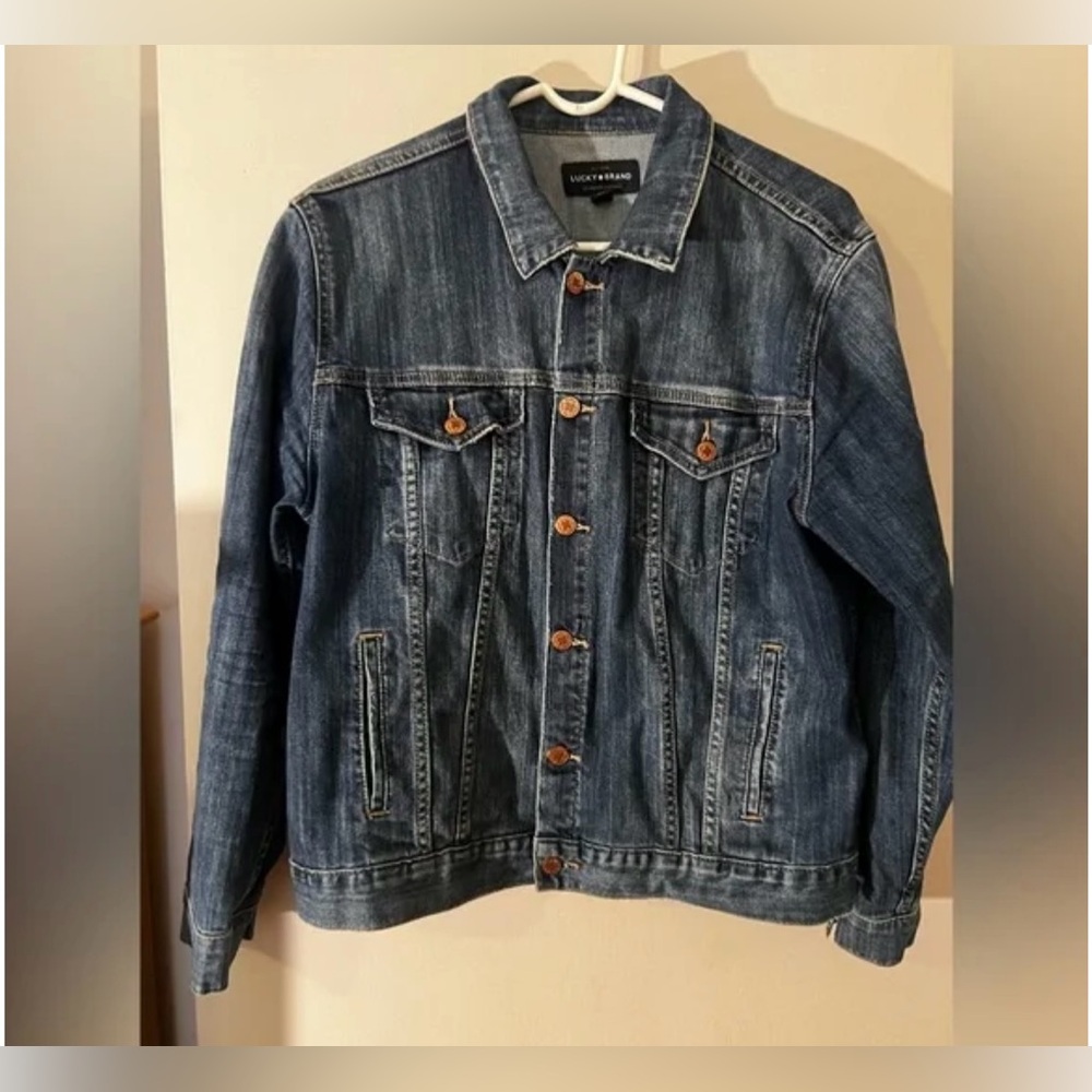 Lucky Brand Jeans Women’s Classic Denim Jacket / Size XL